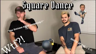 FIRST EVER REACTION - Square Dance - Eminem - Em snapped on this one! 😱
