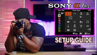 Sony A7RV User Setup Guide