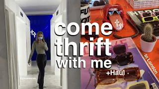 come thrift with me in london! + try-on haul ✨