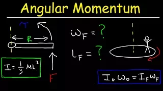 Angular Momentum Physics Practice Problems