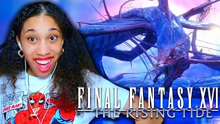 LEVIATHAN VS. IFRIT BOSS FIGHT! *hardest boss* | Final Fantasy 16 Rising Tide DLC - ENDING