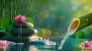 Relaxing Spa Music, Healing, Concentration, Work, Calming, Nature Sounds, Bamboo Water Sounds