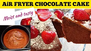 Chocolate Cake Recipe Using Air fryer //How To Make Air fried Chocolate Cake // Air fry Cake Recipes