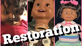 Full Repair Tutorial of 80s Playmates Talking Cricket or Corky Electronic Doll