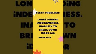 LOUISE L HAY ALL TEETH PROBLEMS I PSYCHOLOGICAL AND EMOTIONAL REASONS OF DISEASES I SHORTS #142