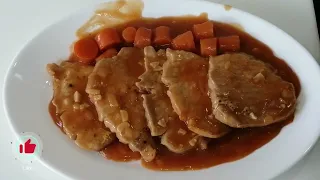 Pork Filettes Cooked in Beer | They Taste Better Next Day!