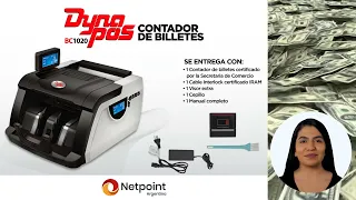 Increíble precisión y velocidad: El contador de billetes Dynapos BC1020 te sorprenderá