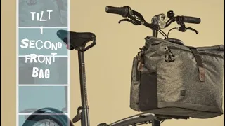 Decathlon Tilt 1 Second folding bike, Front Bag