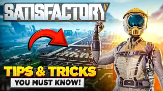 40+ Satisfactory Tips and Tricks You NEED TO KNOW! [Satisfactory Update 8]