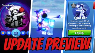 BLADE BALL GALACTIC UPDATE! - Preview & Showcase