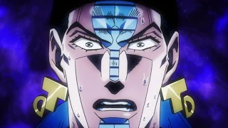 intense jojo scene