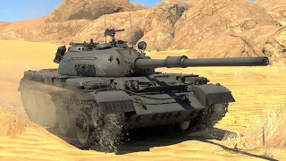 War Thunder: Tiran 4S Israeli Medium Tank Gameplay [1440p 60FPS]