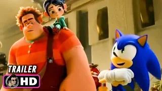 RALPH BREAKS THE INTERNET "Sonic" Trailer (2018) Disney