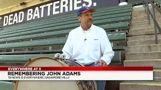 Legendary fan and drummer remembered for his nearly 50-year loyalty playing at Cleveland baseball