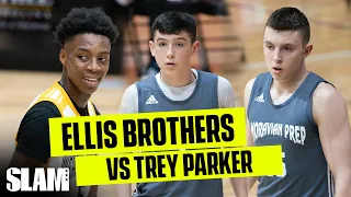 Eli and Isaac Ellis Are THE REAL DEAL!! Moravian Prep vs Vertical Academy ROUND 2?! 🔥