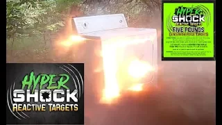 Blowing up a DRYER!!! - HyperShock Reactive Targets