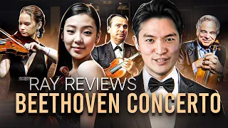 Beethoven Concerto SHOWDOWN 🎻 ft. Hilary Hahn, Itzhak Perlman, Clara Jumi-Kang & Henryk Szeryng