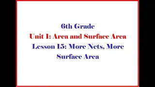 6 1 15 Illustrative Mathematics Grade 6 Unit 1 Lesson 15 Morgan
