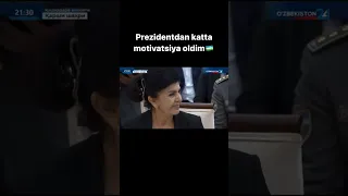 Anvar Abduqayum va prezident Shavkat Mirziyoyev