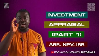 INVESTMENT APPRAISAL (PART 1)