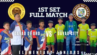Sepak Takraw Juniors Davraa 2023 Davao de Oro Vs Davao City