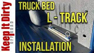 Raptor Bed L track Installation