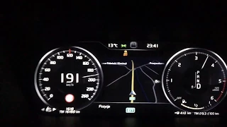 Volvo S90 D4 190 KM Acceleration 0-200 Km/h