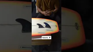 Surfboard fin tip! Quad fins! #surf #surfing #surfboard #productreview #surfboards #learn #surfers