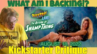 RiffTrax Live 2022: The Return of Swamp Thing - and MORE! - Kickstarter Critique Review