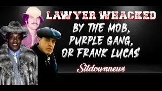 The Mob, Purple Gang and Frank Lucas