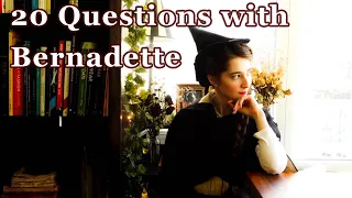 20 Questions with... Bernadette Banner || Ice Breaker Questions with Costumers
