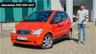 Mercedes A-Osztály 1998 teszt: Filléres mini-Mercedes!