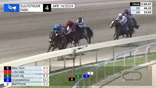 Gulfstream Park Carrera 4 - 14 de Abril 2024