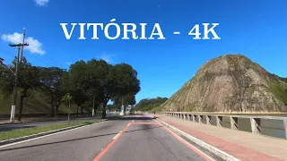 Vitoria 4K - Espirito Santo - Brazil - Driving to Camburi