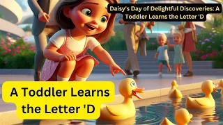 Daisy's Day of Delightful Discoveries: A Toddler Learns the Letter "D" | Magical Adventure
