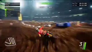 supercross official energy videogame