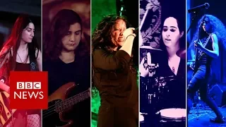 All-female heavy metal band in Lebanon - BBC News