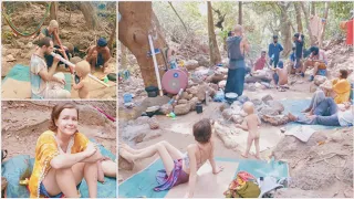 Life Of Hippies In Goa Arambol || Foreigners Living In Jungle
