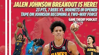 How @ATLHawks Jalen Johnson has broken out: Tape Deep Dive into one of the Most Improved NBA players