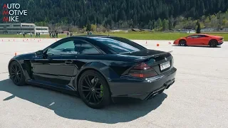 Inden Design Mercedes SL65 AMG Black Series vs Huracan vs 530HP RS3 vs 700HP M3