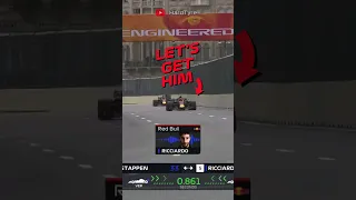 Ricciardo and Verstappen fighting in RedBull  | F1 "Bruh" Moment | #f1 #meme #shorts