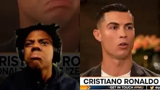 IShowSpeed Reacts To Cristiano Ronaldo interview with Piers Morgan 😞