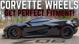 Must Watch Before Buying C8 Corvette Z06 Wheels - Getting The Wheel Size AND Offset Right!