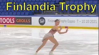 Finlandia Trophy - Валиева ЧЕТВЕРНЫЕ, Косторная ТРОЙНОЙ АКСЕЛЬ, Туктамышева УПАЛА