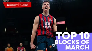 Top 10 Blocks | March | 2022-23 Turkish Airlines EuroLeague