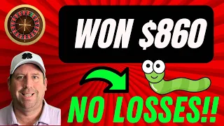 WON $860 WITH NEW ROULETTE SYSTEM(AMAZING) #best #viralvideo #gaming #money #business #trend #xrp #1