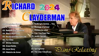 Richard Clayderman's Greatest Hits Piano Full Album 2024 🎹 Best Songs of Richard Clayderman 2024