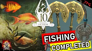 SKYRIM ALL FISHING QUESTS COMPLETED But Is It Worth It?! ALL REWARDS, AQUARIUMS + Guide And Tips!