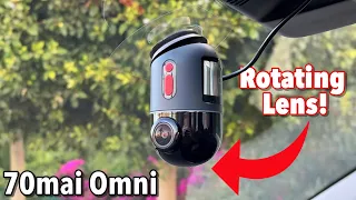 70mai Omni Dash Camera with a Rotating Lens - Sample Footage & Review