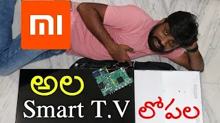 Mi Horizon Edition Tv Teardown,Actually Whats Inside A Smart Tv || In Telugu ||